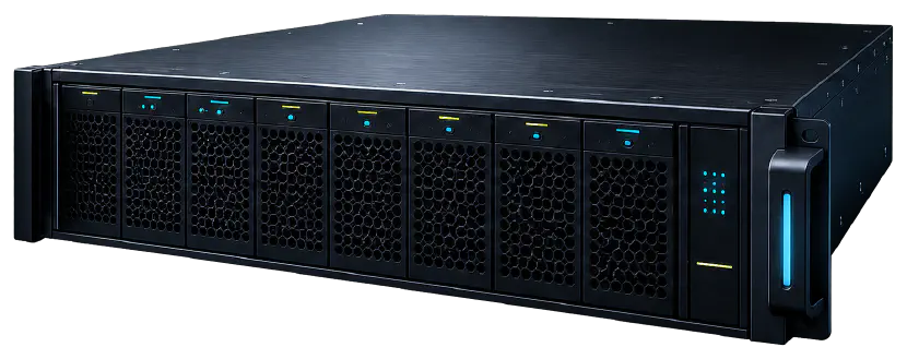 96-chip RK3588S ARM SoC Array Server visualization